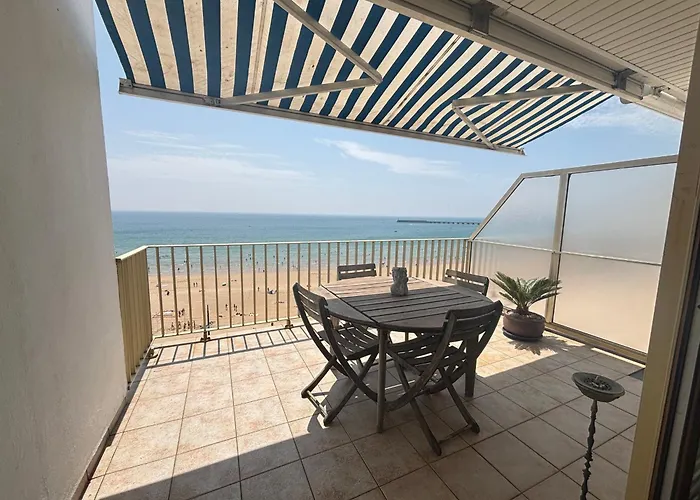 Avec Terrasse Face Plage, 4 Pers - Fr-1-197-629 لي سابلِ دولونْ