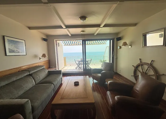 Avec Terrasse Face Plage, 4 Pers - Fr-1-197-629