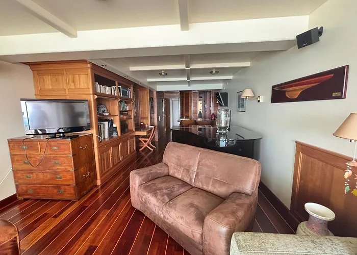 Avec Terrasse Face Plage, 4 Pers - Fr-1-197-629 لي سابلِ دولونْ